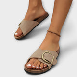 Margie | Women's buckled cork sandals