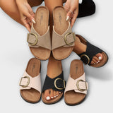 Margie | Women's buckled cork sandals