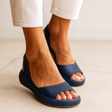 Isabelle | Open-toe slip-on sandals