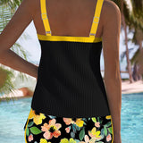 Élise | Elegantne Kaheosaline Tankini