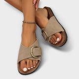 Margie | Women's buckled cork sandals