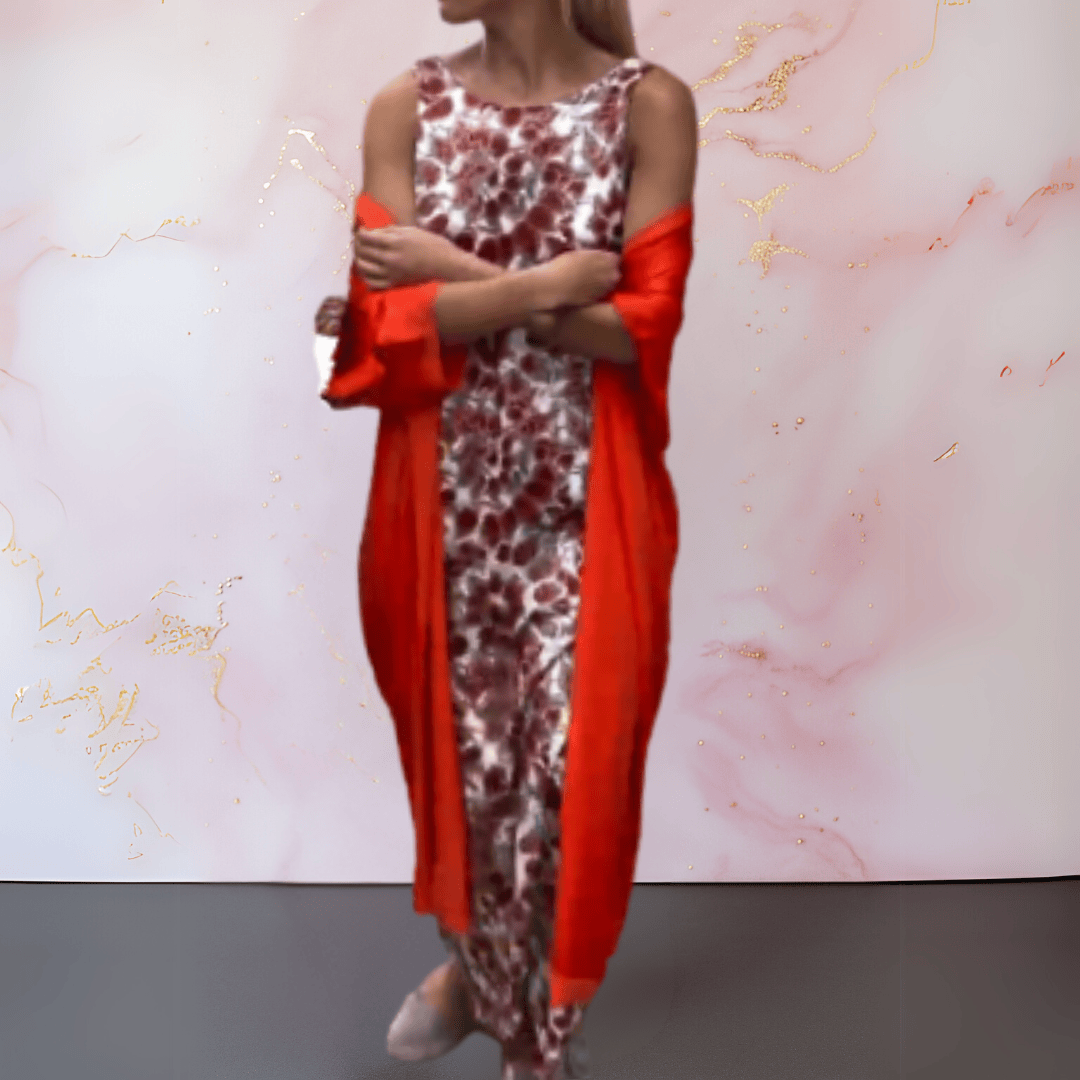 Melanie | Elegant dress with waistcoat