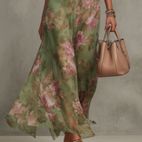 Sophie | Elegantne suvekleit lillemustriga