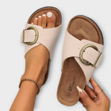 Margie | Women's buckled cork sandals