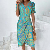Rita | Suvine kerge wrap-kleit