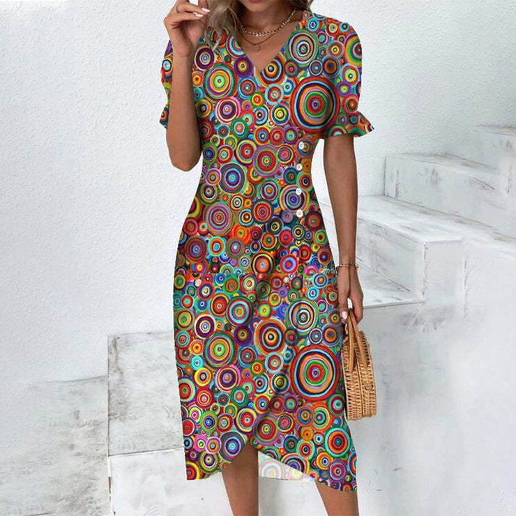 Rita | Suvine kerge wrap-kleit