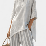 Clarisse | Daisy asümmeetrilise elegantsiga pluus mugavaks kandmiseks