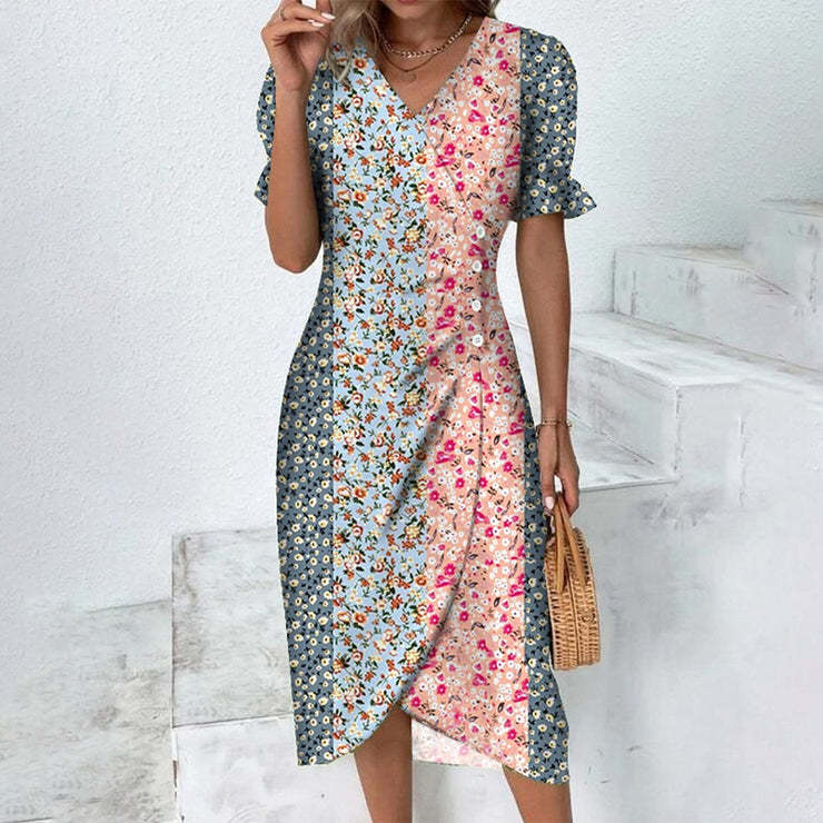 Rita | Suvine kerge wrap-kleit